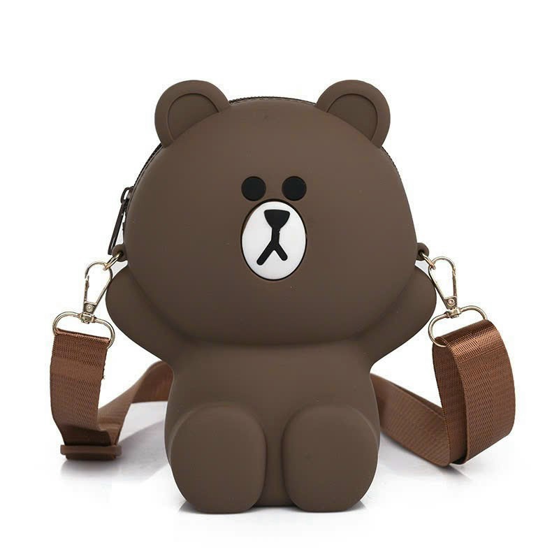 Túi Thời Trang Gấu Silicon Siêu Hot BN1