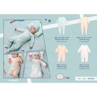 Chaang body sơ sinh dành cho bé Olympia SS2024D05