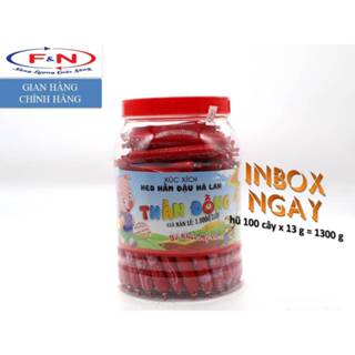 Xúc Xích Heo Hầm Đậu Hà Lan TĐ Hủ 13g x 100cây