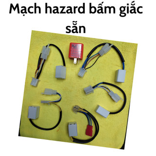 Mạch hazard tích hợp xi nhan+cục chớp điện tử gắn cho các dòng xe Sirius Wave Winner Ex135 AB