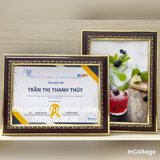Khung hình treo tường A4-viền mỏng-Mặt Mica trong suốt,khung ảnh 20x30cm, 21X20 cm,30x40cm giá rẻ