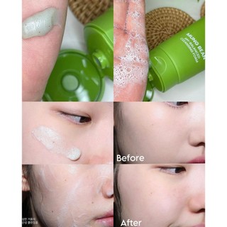 Sữa rửa mặt Beplain Mung Bean Cleansing Foam 160ml (Nhập khẩu chính hãng)