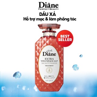 Dầu xả Hỗ Trợ Mọc Tóc và Làm Phồng Tóc Moist Diane Extra Volume & Scalp 450ml