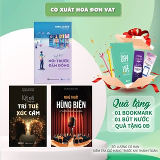 Sách - nghệ thuật hùng biện, tuyệt chiêu nói trước đám đông, kết nối thông qua trí tuệ cảm xúc - lẻ cuốn tùy chọn