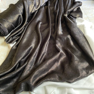 Vải Lụa Ánh Nhũ Màu Cafe Khổ 1m48 - Không Giãn, Dày Dặn -  May Áo Kiểu, Đầm, Vest Nữ, Đồ Thiết Kế