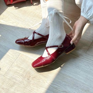 Giày Nữ SS200 Wine-Red Shoes