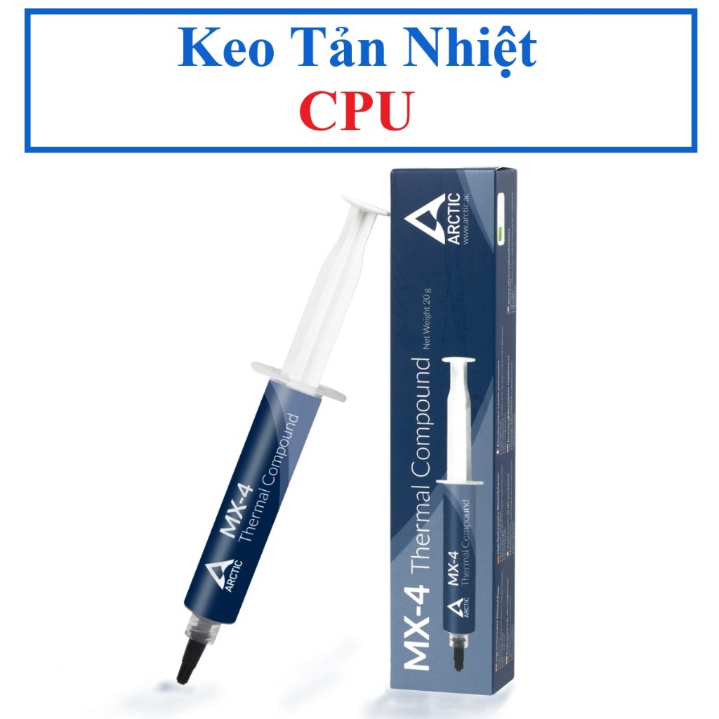 Keo tản nhiệt, kem tản nhiệt CPU máy tính mx4 - 4g