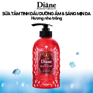 Sữa Tắm Tinh Dầu Hương Nho Trắng Dưỡng Ẩm Và Sáng Mịn Da Moist Diane Oil In Body Soap Chardonnay