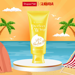 Sữa Rửa Mặt Senka Perfect Whip Vit C Dưỡng Sáng Mờ Thâm 100g