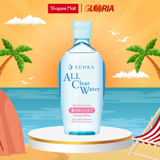 Nước Tẩy Trang Dưỡng Trắng Senka All Clear Water Micellar Formula White 230ml