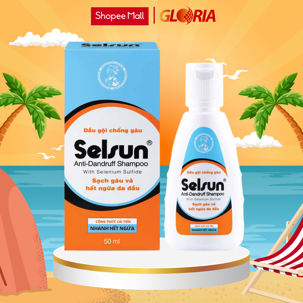 Dầu gội chống gàu Selsun 50ml