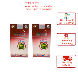 Viên Uống MYRAI Nhập Khẩu Pháp, Cân Bằng Nội Tiết Tố Nữ, Làm Đẹp Da, Chống Lão Hóa Hộp 30 Viên.
