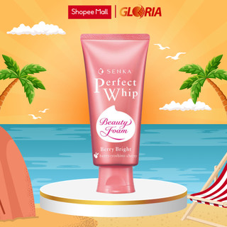 Sữa Rửa Mặt Sạch sâu - Sáng Hồng Senka Perfect Whip Berry Bright 100g