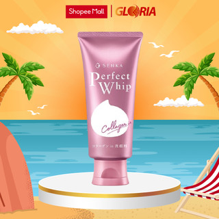 Sữa rửa mặt tạo bọt bổ sung Collagen Senka Perfect Whip Collagen In 120g