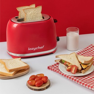 Máy Nướng Bánh Mì Lazychef Thế Hệ Mới, Nướng Hâm Nóng, Rã Đông Bánh Mì Sandwich, Điều Chỉnh Nhiệt Độ