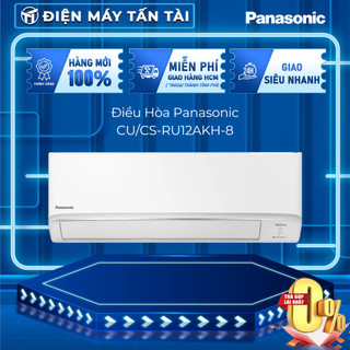 Cu/cs-ru12akh-8 - máy lạnh panasonic inverter 1.5 hp cu/cs-ru12akh-8