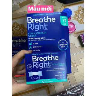 miếng dán BREATHE RIGHT 72 MIẾNG CỦA MỸ
