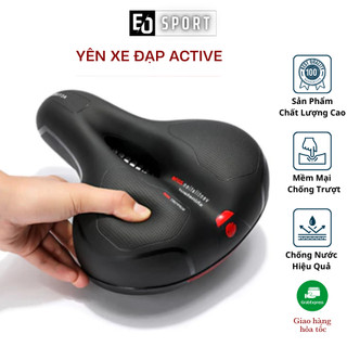 Yên xe đạp thể thao Active siêu êm ,chống nước, tăng ma sát chống trượt phù hợp với mọi dòng xe - EosportDZ