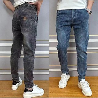 [MX020] Quần jean nam co giãn MIXJEAN, quần bò nam trơn quần bò trung niên chất lượng cao, dày dặn, thoáng khí