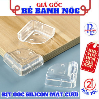 Nút Bọc Cạnh Bàn , Bịt Góc Bàn, Góc Tủ , Cạnh Giường Bằng Silicon Chống Va Đập An Toàn Cho Bé