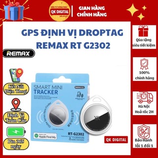Thiết Bị Định Vị GPS Droptag Remax, Định Vị Toàn Cầu Theo Dõi Ô Tô, Xe Máy, Thú Cưng, Trẻ Em, Người Già. Kết Nối Qua App