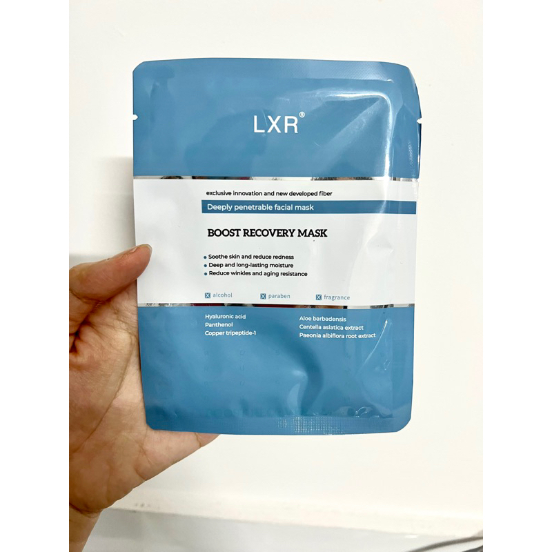 1 mặt nạ siêu cấp ẩm phục hồi LXR  - hanabeauty88