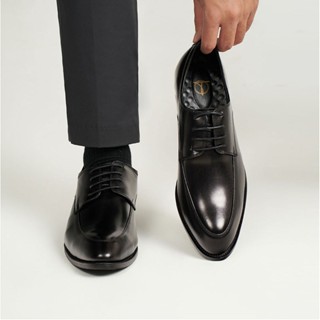 Giày Tây Da Bò Tăng Chiều Cao 6cm Đế Cao Su Chắc Chắn, Không Lộ TÂM ANH,Giày Cao Nam GCTATC1562-D