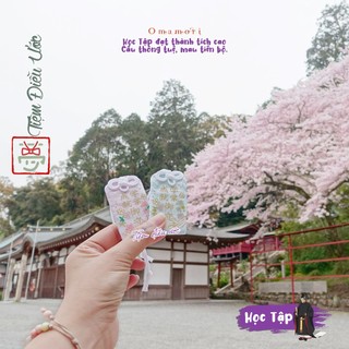 Hàng Nhật Omamori Học Nghiệp Thành Tựu  - Từ Chùa nổi tiếng tại Kyoto, Nhật Bản - Hàng thật - Quà tặng ý nghĩa