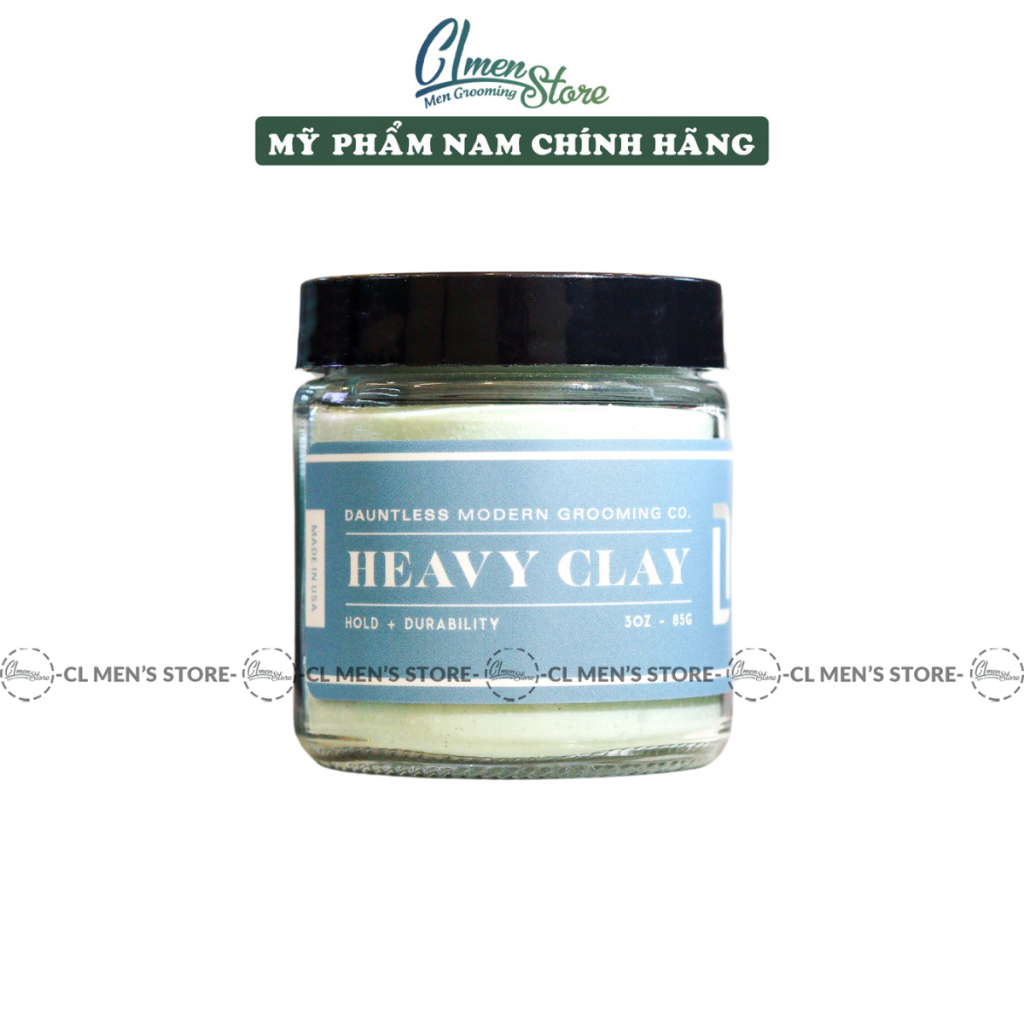 Sáp vuốt tóc Dauntless Heavy Clay – 85g