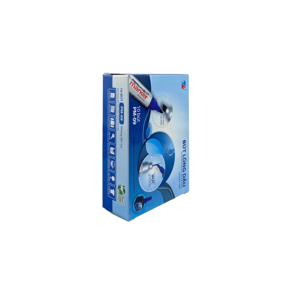 BÚT LÔNG DẦU THIÊN LONG PM-09 (HỘP 10 BÚT)