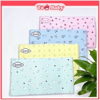 Gối cao su non Mafebebe thông hơi chống ngạt mềm mại an toàn cho bé trẻ sơ sinh GOI07