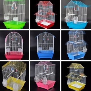 Lồng chim - Lồng nuôi vẹt nhỏ, các loại chim cảnh chim hút mật đủ phụ kiện