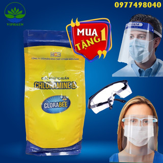 [Bộ y tế] Cloramin B Việt Nam 25%, Chloramine B Clorabee HCCB Việt Nam, Bột khử khuẩn đồ dùng,tiệt trùng nước, vệ sinh