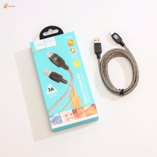 Cáp sạc nhanh tự ngắt Hoco U124 60W