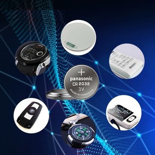 Pin CR1632 / CR2032, pin cảm biến áp suất lốp, chìa khóa ô tô, xe máy .., 3V Lithium