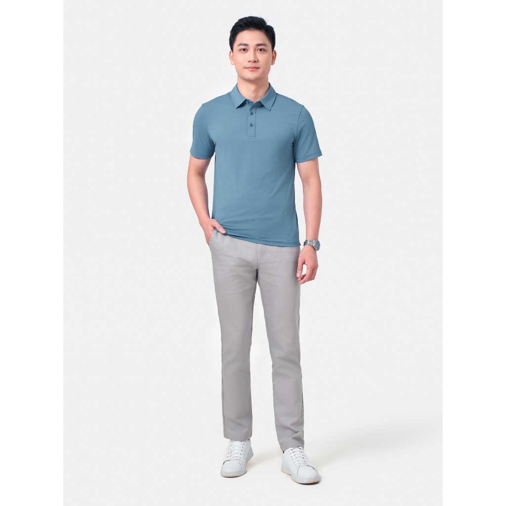 [VC LIVE GIẢM 35K ĐƠN 199K] Áo Polo Nam 5S FASHION, Mát, Nhẹ, Thiết Kế Trơn, Khỏe Khoắn, Thể Thao Dễ Mặc (APC24067-065)