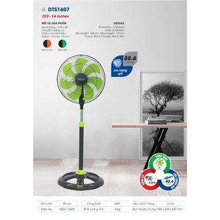 Quạt Đứng Thân Sắt Senko DTS1607