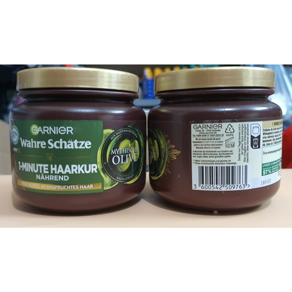 Kem ủ tóc Garnier Olive mẫu mới của Đức