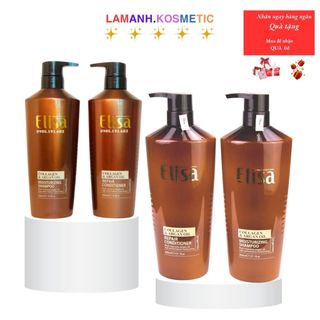 Dầu Gội ELISA phục hồi sâu tái tạo biểu bì mềm mượt tóc, ngăn rụng, ngăn gàu, ngăn dầu 500ml-800ml