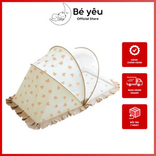 Màn chụp tự bung Bermy cho trẻ sơ sinh, an toàn tuyệt đối 60x120cm