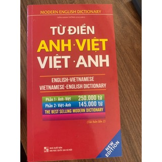 Sách - từ điển anh việt - việt anh