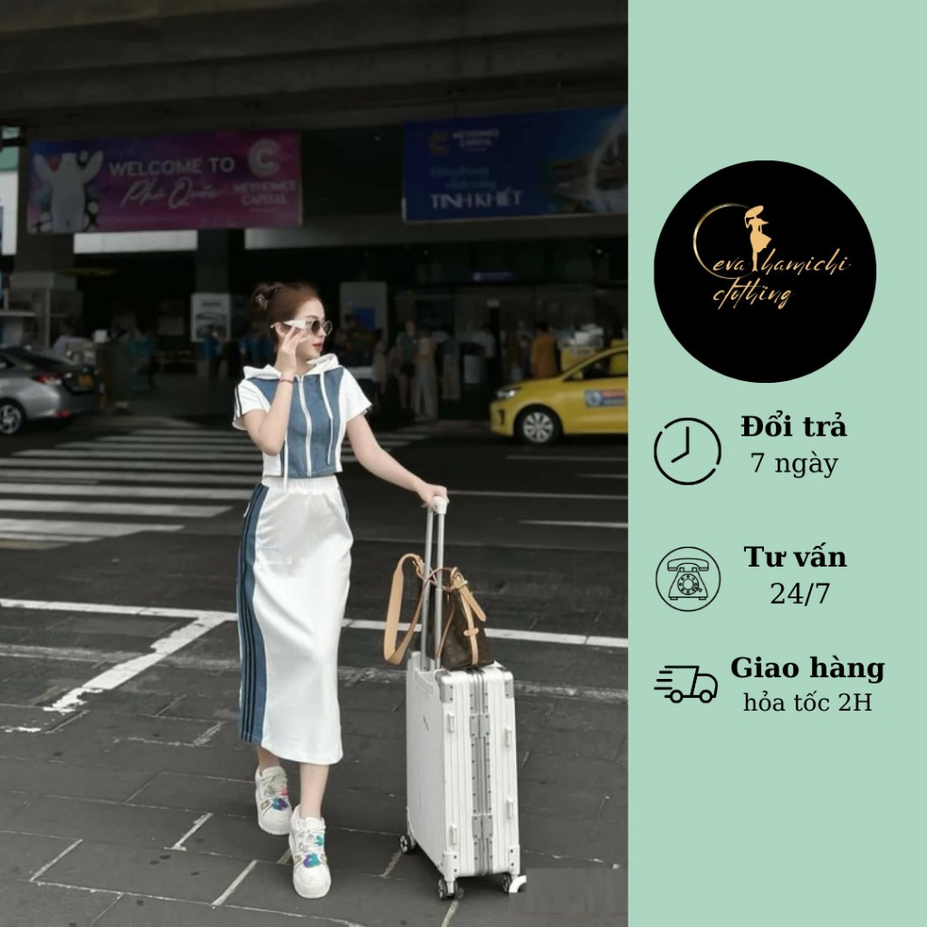 Set thể thao phối bò EZ BALO hàng thiết kế cao cấp