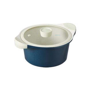 Nồi vân đá inochi 20.24.28cm THÂN CAO. Thiết kế tinh gọn, phù hợp mọi loại bếp, nồi chống dính tay cầm cách nhiệt