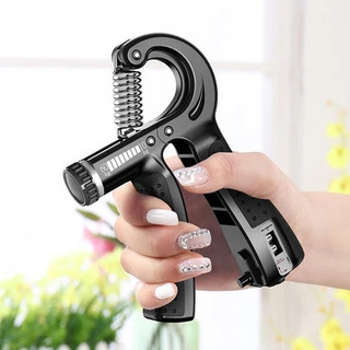 HCM Kìm bóp tay chữa A điều chỉnh lực từ 5-60kg có đếm số, dụng cụ tập cơ tay cao cấp lỗi 1 đổi 1