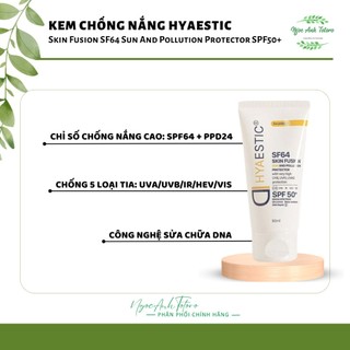 [Hàng chính Hãng] Kem chống nắng Hyaestic Skin Fusion SPF50+