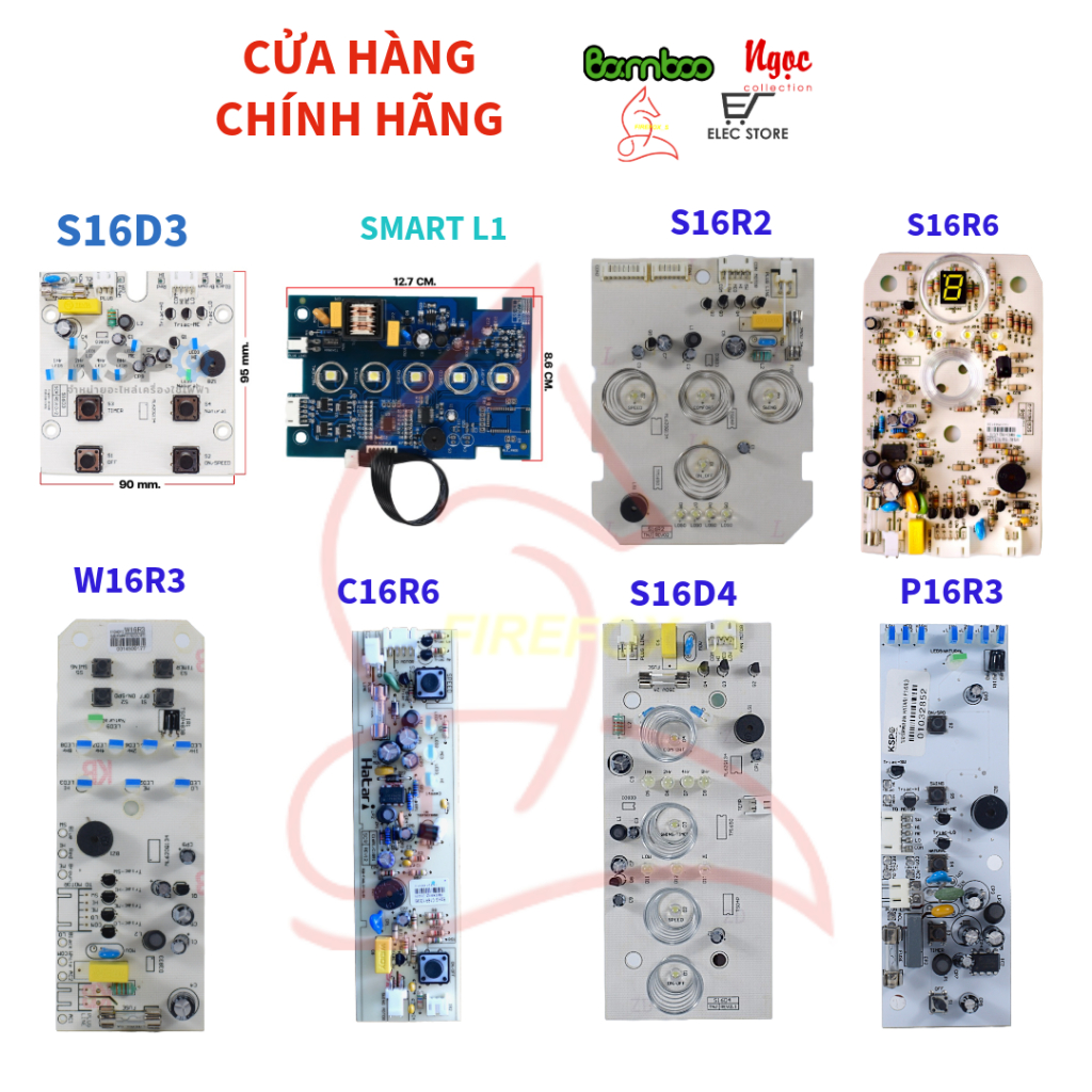 Bo Mạch Quạt Hatari Thái Lan