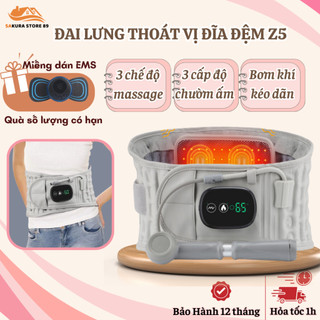 Đai lưng cột sống hỗ trợ thắt lưng, Đai chống đau lưng giảm thoát vị đĩa đệm bảo vệ cột sống Z5