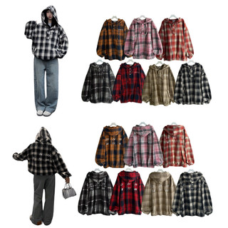 Áo Hoodie Flannel Thêu DESSUU Form Unisex Nhiều Màu_SSSTore