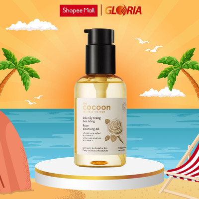 Dầu tẩy trang hoa hồng Cocoon 140ml