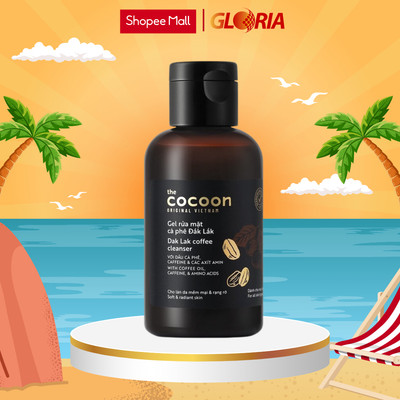 Gel Rửa Mặt Cà Phê Đắk Lắk Cocoon Cho Làn Da Tươi Mát Và Rạng Rỡ 140ml